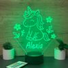 lampa 3d personalizata unicorn