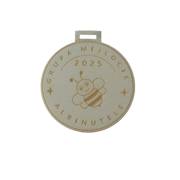 medalie albinuta