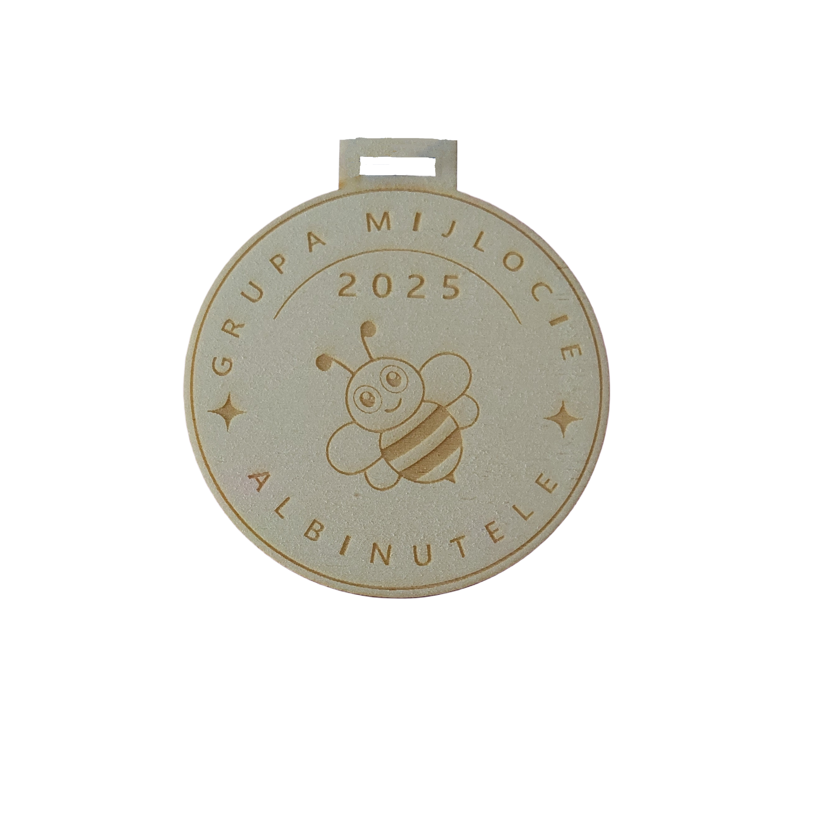 medalie albinuta