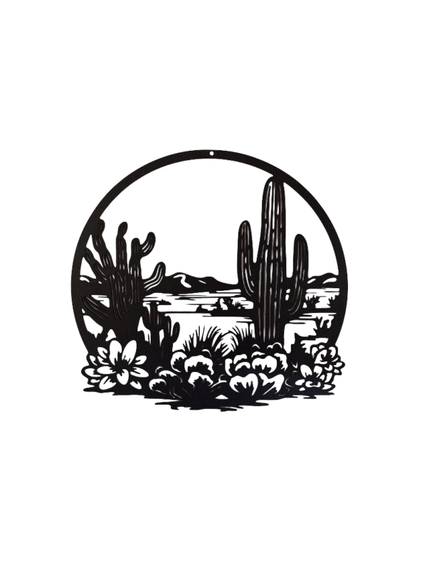 tablou peisaj desertic